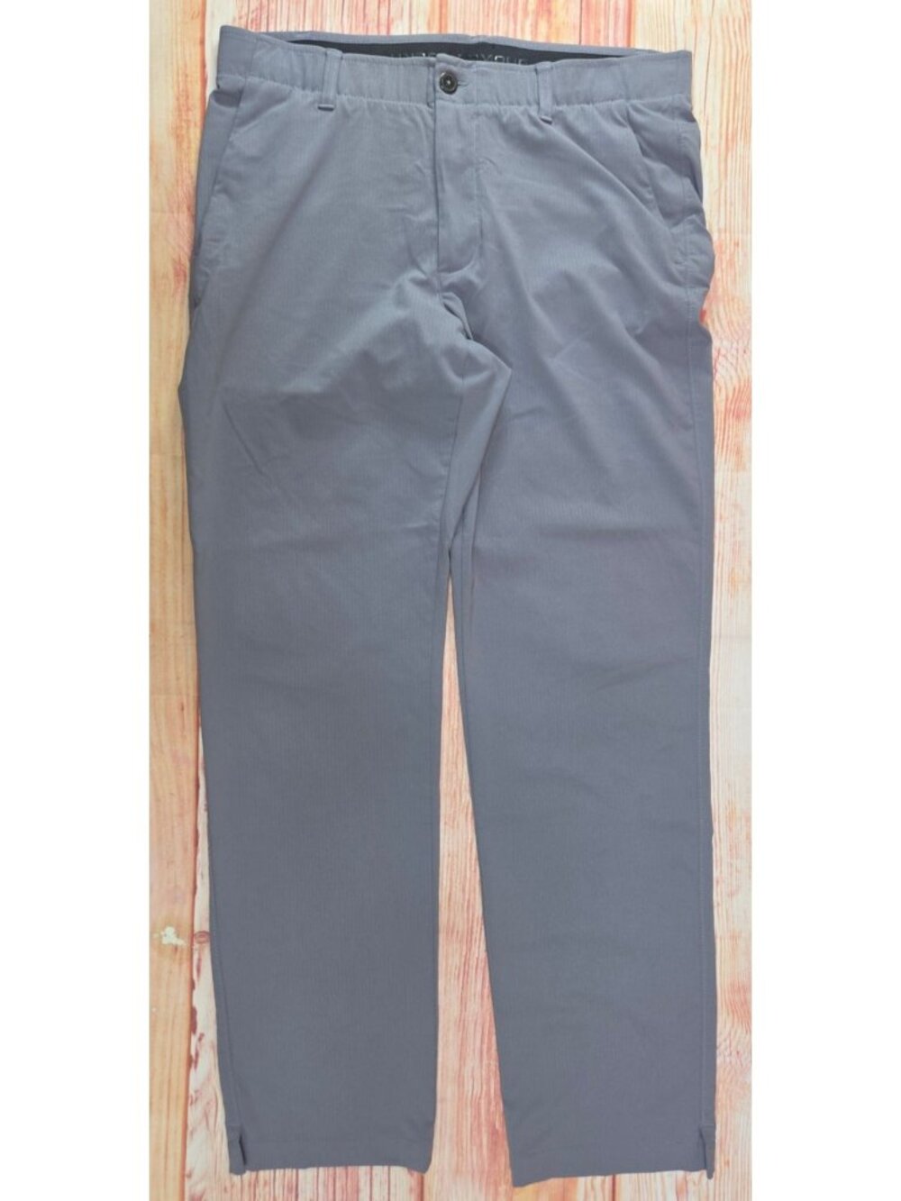 Under Armour Mens Showdown Golf Pants 36x32 Lightweight Stretch Gray